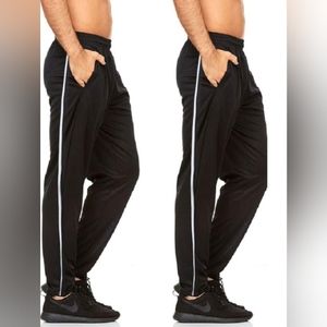 2 Pack: Men’s Athletic Pants with Pockets